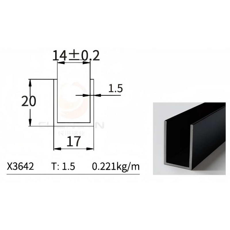 U Channel X3642